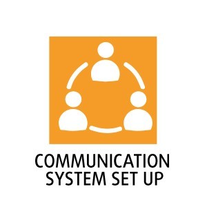 Communication system set up